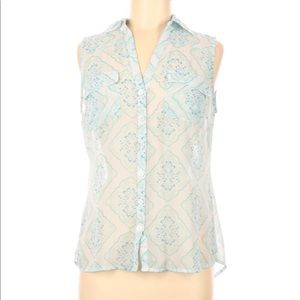 New York & Company Size M Sleeveless Blouse